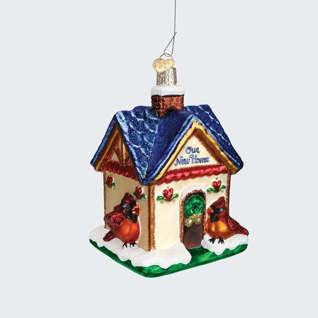 Our New Home Birdhouse Ornament created by OLD WORLD CHRISTMAS and designed by Ornament Shop