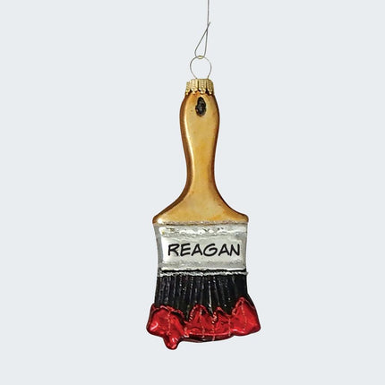 Paintbrush with Red Paint Ornament created by KREBS and designed by Ornament Shop