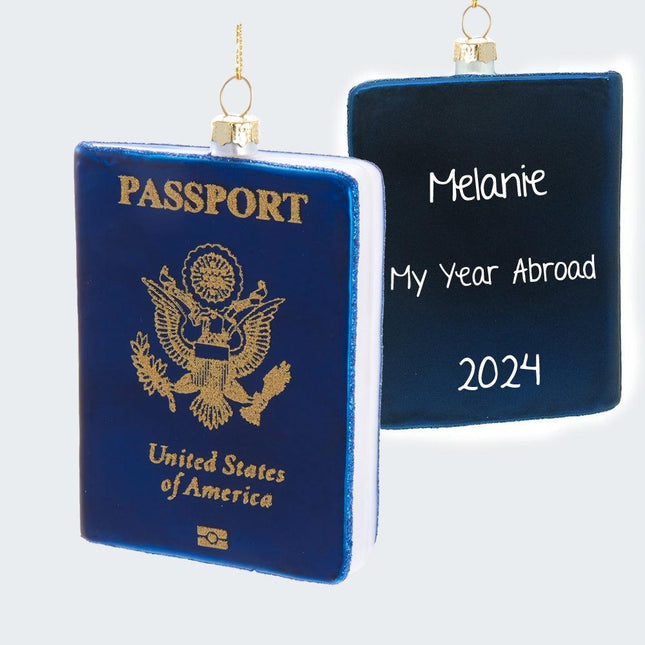 Passport Ornament created by KURT ADLER and designed by Ornament Shop