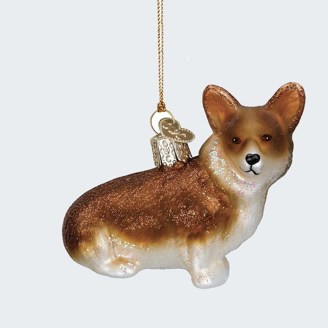 Pembroke Welsh Corgi Ornament created by OLD WORLD CHRISTMAS and designed by Ornament Shop