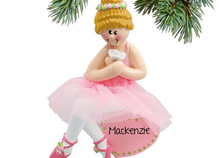 Ballet Dancer Christmas Ornament