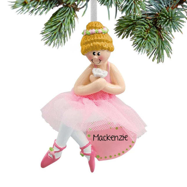 Ballet Dancer Christmas Ornament