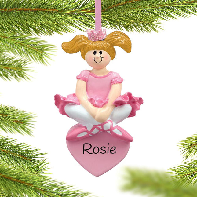 Ballet Princess Christmas Ornament