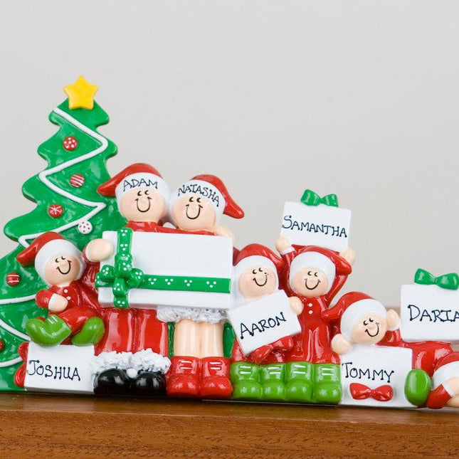 Christmas Morning 7 Christmas Table Ornament created by RUDOLPH AND ME and designed by Ornament Shop