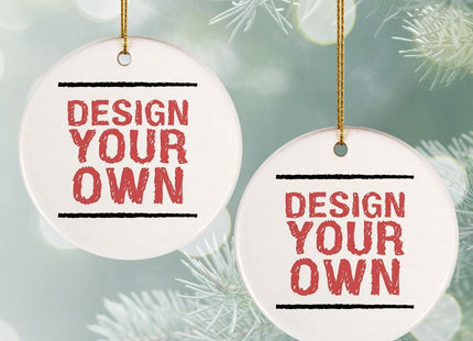 Custom Personalized Photo Ornaments