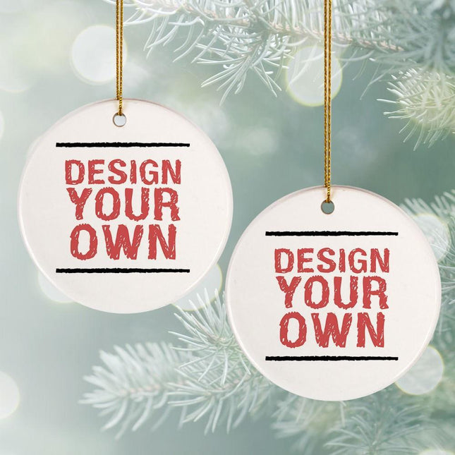 Custom Personalized Photo Ornaments