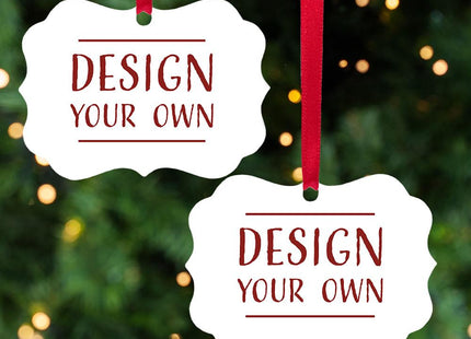 Personalized Design Your Own Photo Christmas Ornament