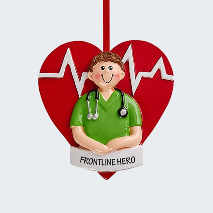 Doctor Christmas Ornament created by RUDOLPH AND ME and designed by Ornament Shop