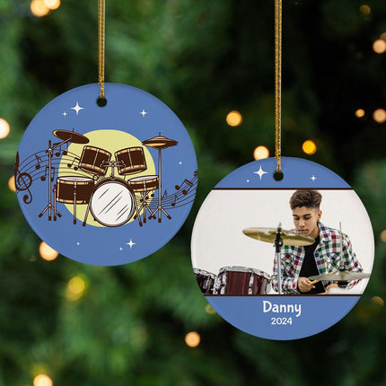 Drums Christmas Ornament created by ORNAMENT SHOP