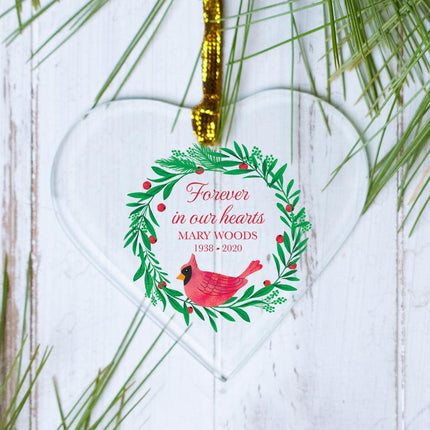 Forever in Our Hearts Christmas Ornament created by ORNAMENT SHOP