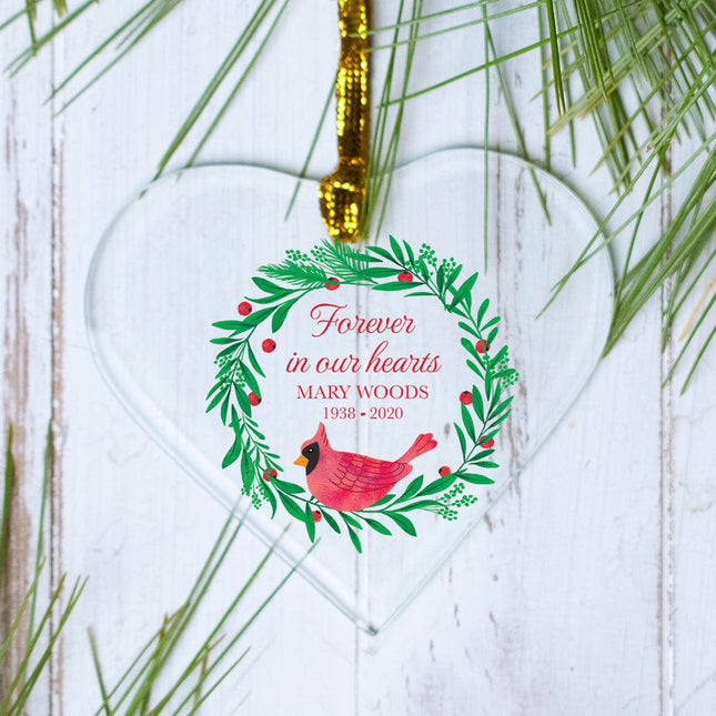 Forever in Our Hearts Christmas Ornament created by ORNAMENT SHOP