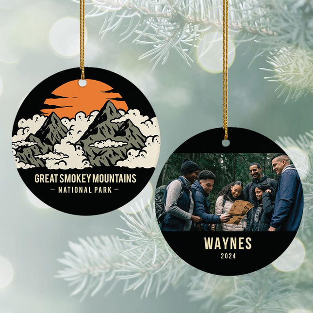 Great Smokey Mountains National Park Christmas Ornament created by ORNAMENT SHOP