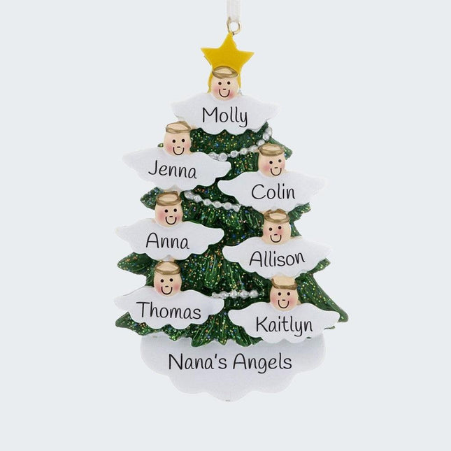 Halo Angel Tree 7 Christmas Ornament created by ORNAMENT SHOP