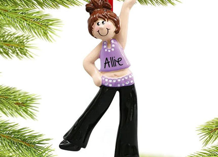 Jazz or Hip Hop Dancer Personalized Ornament