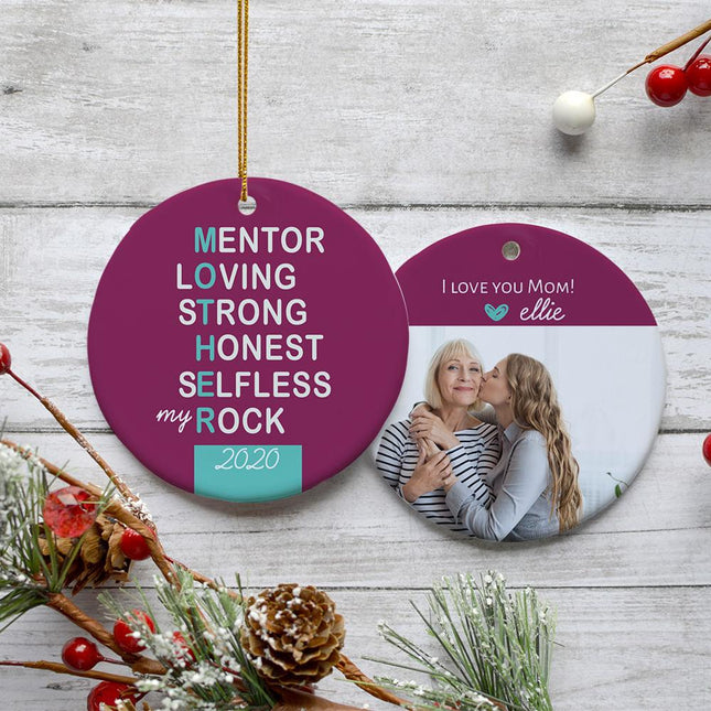 Meaning of Mother Photo Christmas Ornament created by ORNAMENT SHOP
