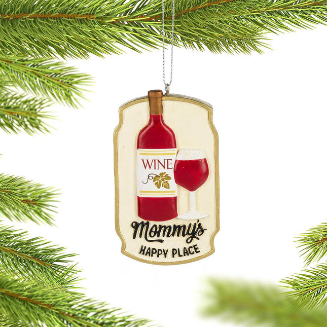 Mommy's Happy Juice Christmas Ornament created by ORNAMENT SHOP