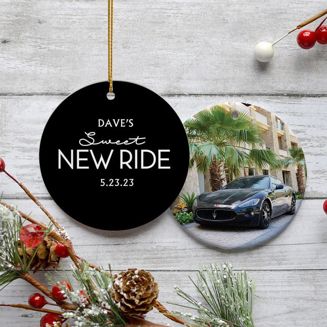 New Ride Photo Christmas Ornament created by ORNAMENT SHOP