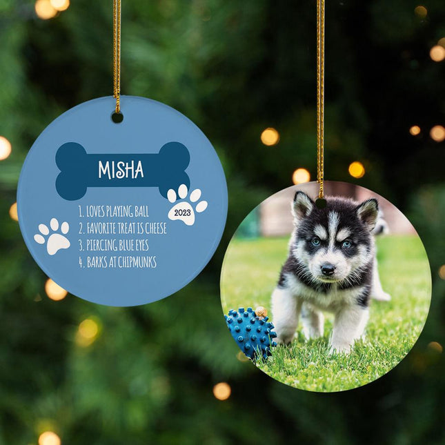 Pet Facts Christmas Ornament created by ORNAMENT SHOP