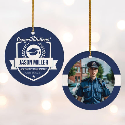 Police Academy Christmas Ornament created by ORNAMENT SHOP