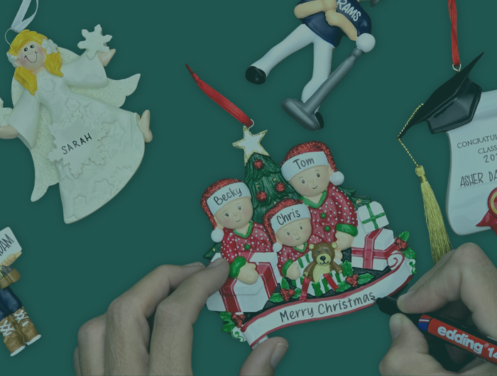 <h1></h1><h1></h1><h1>Create Personalized Christmas Ornaments<br/></h1>