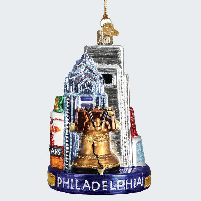 Philadelphia Ornament created by OLD WORLD CHRISTMAS and designed by Ornament Shop