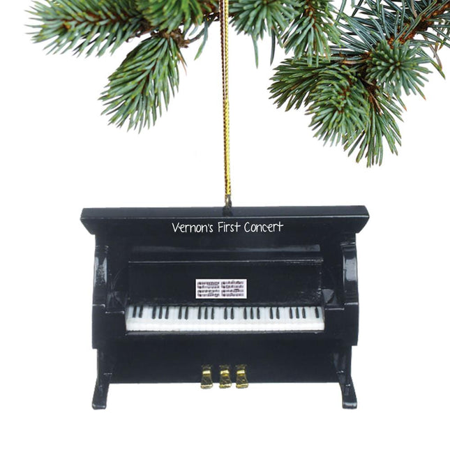 Piano Personalized Wood Ornament created by BROADWAY and designed by Ornament Shop