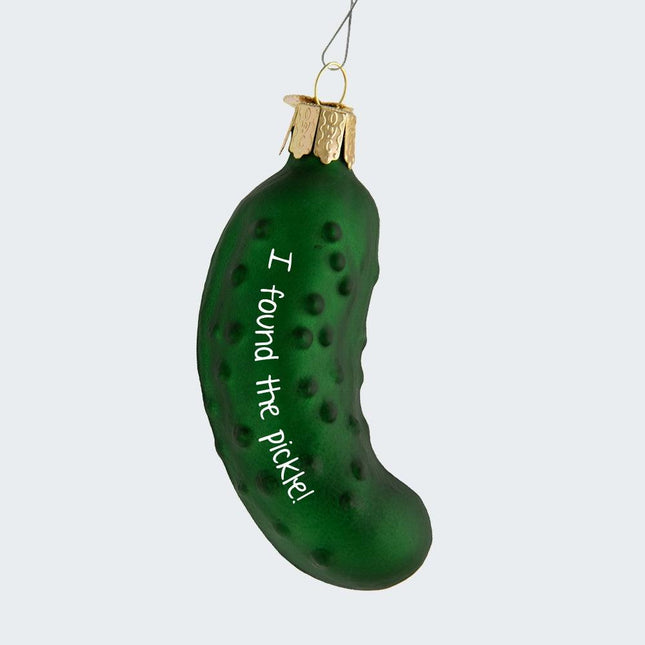 Pickle Ornament created by OLD WORLD CHRISTMAS and designed by Ornament Shop