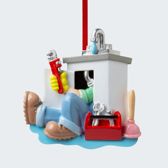 Plumber Ornament created by ORNAMENT SHOP