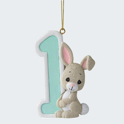 Precious Moments Birthday Year Ornament - One, Three, Four, Five - DESIGN - You're One created by PRECIOUS MOMENTS and designed by Ornament Shop