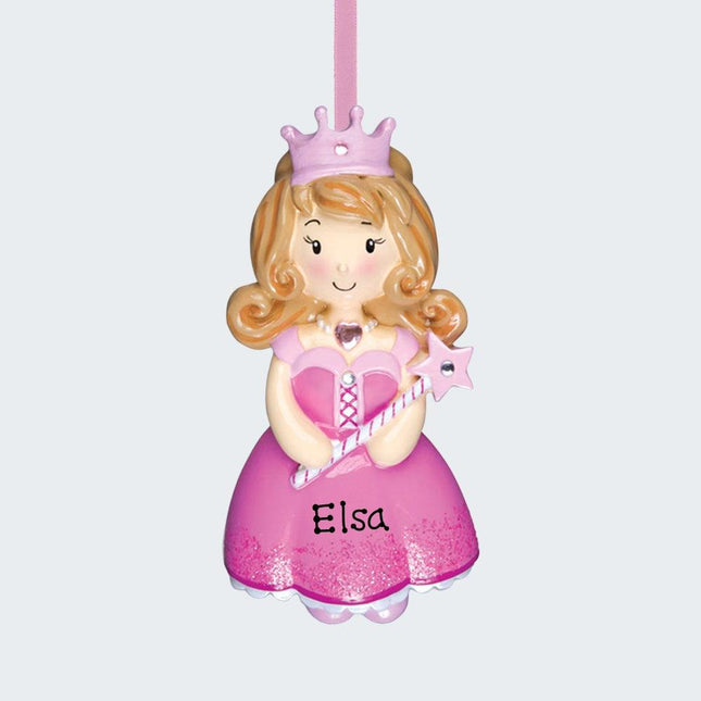 Princess Girl - Pink Ornament created by ORNAMENT SHOP