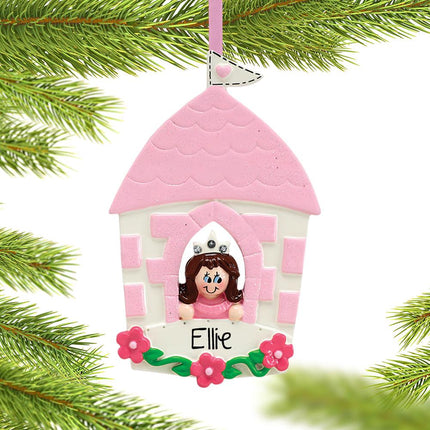 Princess in Castle Ornament created by RUDOLPH AND ME and designed by Ornament Shop
