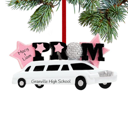 Prom Limo Ornament created by RUDOLPH AND ME and designed by Ornament Shop