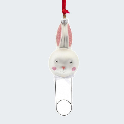 Rabbit or Bunny Diaper Pin Ornament created by ORNAMENT SHOP