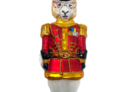 KRG Ram Body Polish Glass Ornament