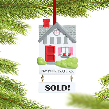 Real Estate With House Ornament created by RUDOLPH AND ME and designed by Ornament Shop