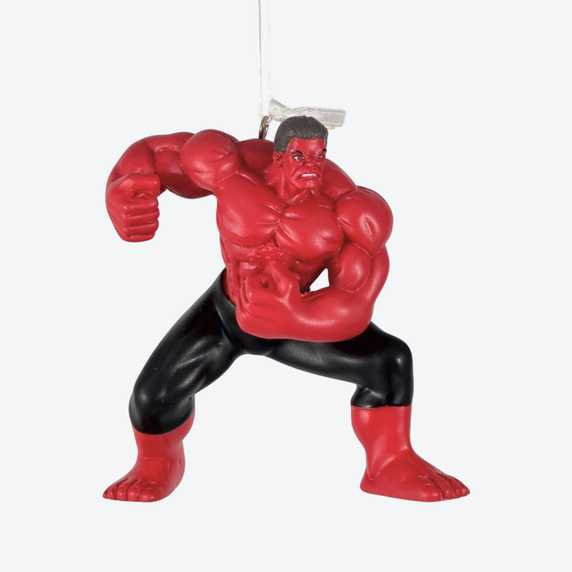 Red Hulk Christmas Ornament
