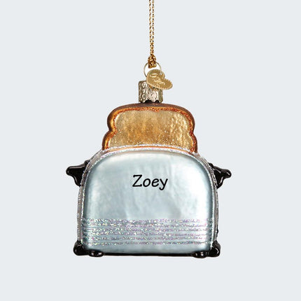 Retro Toaster Ornament created by OLD WORLD CHRISTMAS and designed by Ornament Shop
