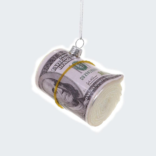 Roll Of Cash Ornament created by ORNAMENT SHOP