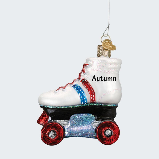 Roller Skate Ornament created by OLD WORLD CHRISTMAS and designed by Ornament Shop