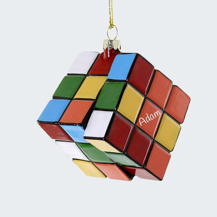 Rubiks Cube Ornament created by ORNAMENT SHOP
