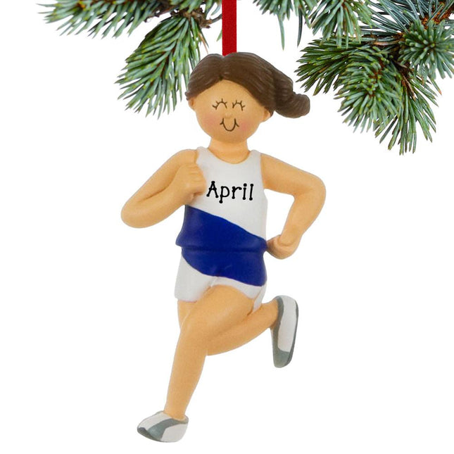 Runner Personalized Ornament