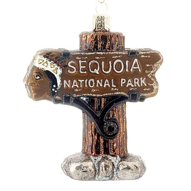 Sequoia National Park Christmas Ornament created by OLD WORLD CHRISTMAS and designed by Ornament Shop