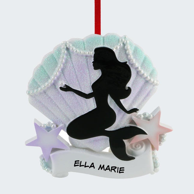 Silhouette Mermaid Ornament created by ORNAMENT SHOP