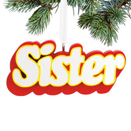 Sister Ornament created by HALLMARK and designed by Ornament Shop
