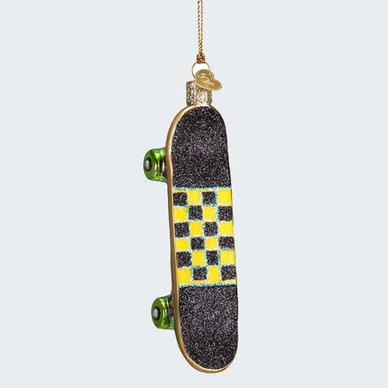 Skateboard Ornament created by OLD WORLD CHRISTMAS and designed by Ornament Shop
