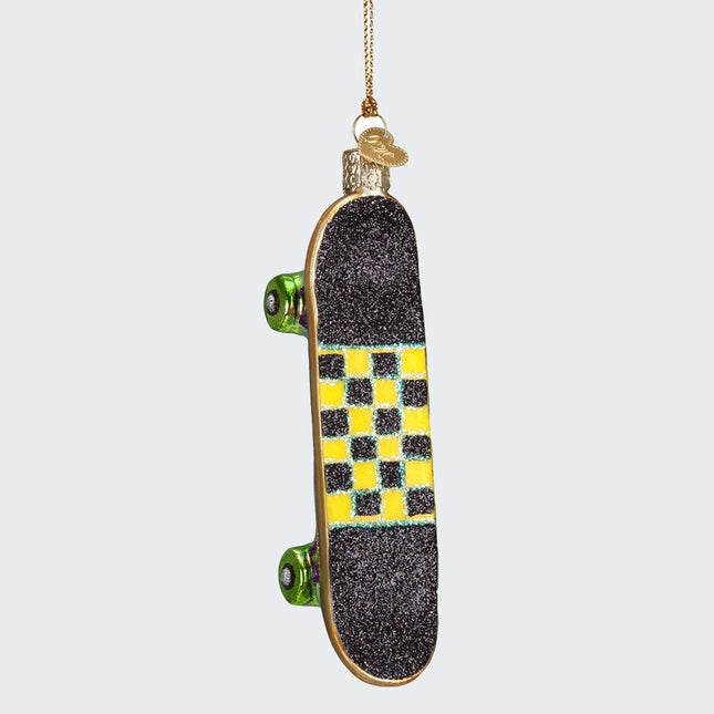 Skateboard Ornament created by OLD WORLD CHRISTMAS and designed by Ornament Shop