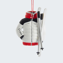 Ski Jacket Ornament created by KURT ADLER and designed by Ornament Shop