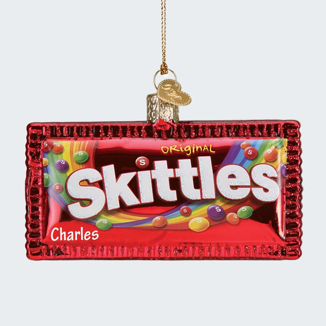 Skittles Ornament created by OLD WORLD CHRISTMAS and designed by Ornament Shop