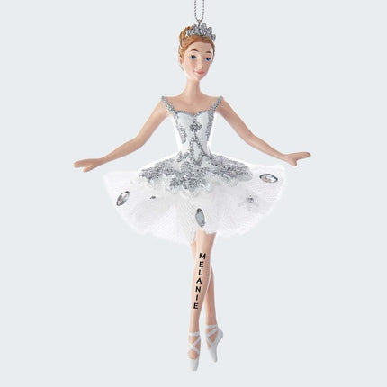 Snow Queen Ballerina Ornament created by KURT ADLER and designed by Ornament Shop