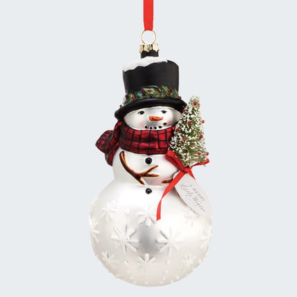 Snowman With Tree Ornament created by ORNAMENT SHOP
